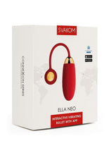 Load image into Gallery viewer, Svakom Ella Neo Silicone Interactive Bullet Vibrator - Gold/Red
