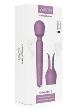 Load image into Gallery viewer, Svakom Emma Neo 2 Rechargeable Silicone Heated Vibrator with Compatible App - Lavender
