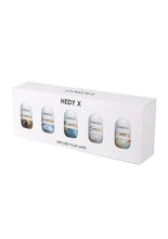 Load image into Gallery viewer, Svakom Hedy X-Mix Stroking Sleeve - Vanilla - 5 Piece/Set
