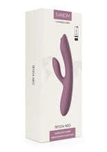 Load image into Gallery viewer, Svakom Trysta Neo Rechargeable App Compatible Silicone Rabbit Vibrator - Lavender/Purple
