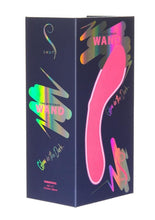 Load image into Gallery viewer, Swan Mini Swan Wand Rechargeable Silicone Glow In The Dark Massager - Glow In The Dark/Pink
