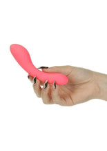Load image into Gallery viewer, Swan Mini Swan Wand Rechargeable Silicone Glow In The Dark Massager
