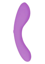 Load image into Gallery viewer, Swan Mini Swan Wand Rechargeable Silicone Glow In The Dark Massager - Glow In The Dark/Purple
