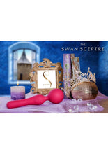 Load image into Gallery viewer, Swan The Swan Sceptre Rechargeable Silicone Dual End Wand Massager
