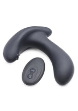 Load image into Gallery viewer, Swell 10x Inflatable Vibrating Silicone Rechargeable Prostate Plug - Black
