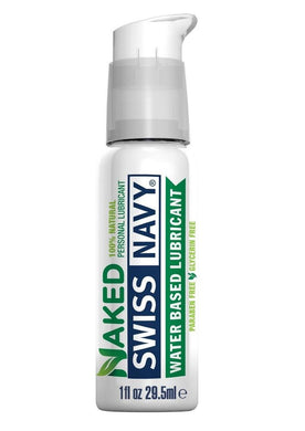 Swiss Navy Naked All Natural Lubricant - 1oz