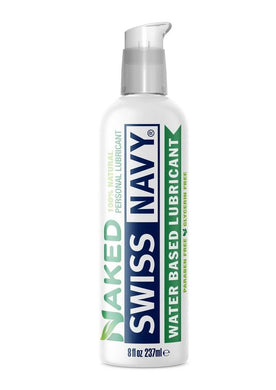 Swiss Navy Naked All Natural Lubricant - 8oz