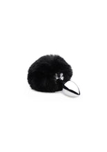 Load image into Gallery viewer, Tailz Onyx Bunny Tail Anal Plug
