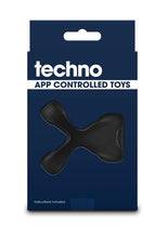 Load image into Gallery viewer, Techno Strobe Rechargeable Silicone App Compatible Cock Ring
