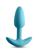Load image into Gallery viewer, Techno Trance Rechargeable Silicone App Compatible Anal Plug - Blue
