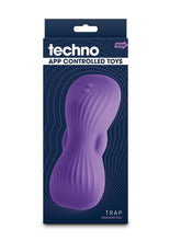 Load image into Gallery viewer, Techno Trap Rechargeable Silicone App Compatible Dual Motor Hands-Free Grinding Pad - Purple
