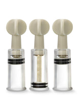 Load image into Gallery viewer, Temptasia Clit and Nipple Twist Suckers - Clear - Set Of 3
