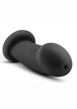Load image into Gallery viewer, Temptasia Elvira Silicone Dildo - Black - 6in
