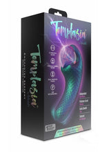 Load image into Gallery viewer, Temptasia Enchanted Serpent Rechargeable Silicone Dual Vibrator - Multicolor
