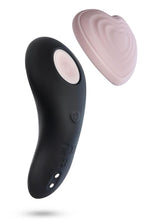 Load image into Gallery viewer, Temptasia Heartbeat Rechargeable Silicone Panty Vibe with Remote
