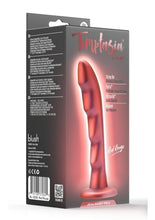 Load image into Gallery viewer, Temptasia Jelousy Peg Silicone Dildo - Red Rouge - Red
