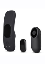 Load image into Gallery viewer, Temptasia Remote Control Silicone Rechargeable Panty Vibrator - Black
