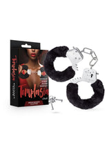 Load image into Gallery viewer, Temptasia Stainless Steel Beginner Cuffs - Black
