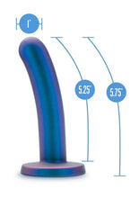 Load image into Gallery viewer, Temptasia Surrender Peg Silicone Dildo - Intermediate - Blue Lust
