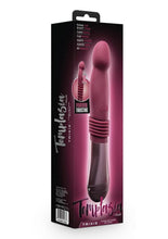 Load image into Gallery viewer, Temptasia Trixie Rechargeable Silicone Thrusting Dildo - Purple/Wine
