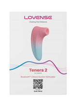 Load image into Gallery viewer, Tenera 2 Rechargeable Silicone Clitoral Suction Stimulator - Blue/Pink
