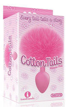 Load image into Gallery viewer, The 9's - Cottontails Silicone Bunny Tail Butt Plug - Pink
