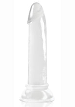 Load image into Gallery viewer, The 9's - Diclets Jelly Dildo - Clear - 7in
