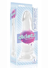 Load image into Gallery viewer, The 9's - Diclets Jelly Dildo - Clear - 7in
