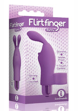 Load image into Gallery viewer, The 9's - Flirt Finger Silicone Bunny - Purple
