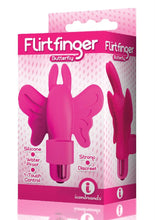 Load image into Gallery viewer, The 9's - Flirt Finger Silicone Butterfly - Pink
