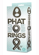 Load image into Gallery viewer, The 9's - Phat Rings Smoke 2, Chunky Cock Rings - Smoke
