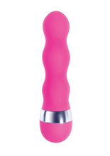 Load image into Gallery viewer, The 9's - Pinkies, Curvy Silicone Mini Vibrator - Pink - 4.5in
