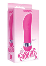 Load image into Gallery viewer, The 9's - Pinkies, Dolphy Silicone Mini Vibrator - Pink - 4.5in
