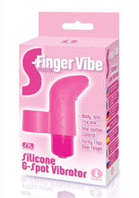 Load image into Gallery viewer, The 9's - S-Finger Silicone G-Spot Vibrator - Pink

