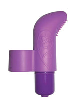 Load image into Gallery viewer, The 9's - S-Finger Silicone G-Spot Vibrator - Purple
