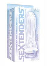 Load image into Gallery viewer, The 9's - Vibrating Sextenders, Contoured - Clear
