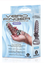 Load image into Gallery viewer, The 9's - Vibrofinger Massager - Grey/Smoke

