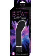 Load image into Gallery viewer, The Beat G-Spot Rechargeable Silicone Wand - Black
