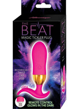 Load image into Gallery viewer, The Beat Magic Tickler Rechargeable Silicone Plug - Pink
