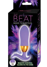 Load image into Gallery viewer, The Beat Magic Tickler Rechargeable Silicone Plug - Purple
