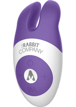 Load image into Gallery viewer, The Lay On Rabbit Rechargeable Silicone Massager - Purple
