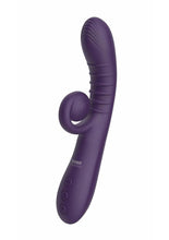 Load image into Gallery viewer, The Rabbit Company The Rolling Rabbit Rechargeable Silicone Vibrator - Purple
