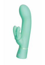 Load image into Gallery viewer, The Rabbit Company The Travel Rabbit Rechargeable Silicone Vibrator - Aqua/Blue

