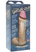 Load image into Gallery viewer, The Realistic Cock Ultraskyn Dildo - Vanilla - 6in
