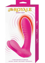 Load image into Gallery viewer, The Royal Bunny Heat Rechargeable Silicone Warming G-Spot Vibrator - Pink
