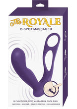 Load image into Gallery viewer, The Royal P-Spot Massager Rechargeable Silicone Prostate Stimulator - Purple
