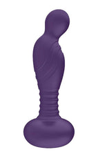 Load image into Gallery viewer, The Royal P-Spot Pleasure Rechargeable Silicone Prostate Stimulator - Purple
