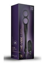 Load image into Gallery viewer, The-Vibe Silicone Rechargeable Anal Stimulator with Remote Control - Black/Silver
