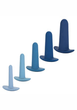 Load image into Gallery viewer, They Ology Wearable Anal Trainer - Blue - 5 Piece Set
