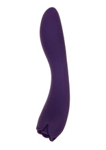 Load image into Gallery viewer, Thorny Rose Rechargeable Silicone Dual-End Vibrator - Purple
